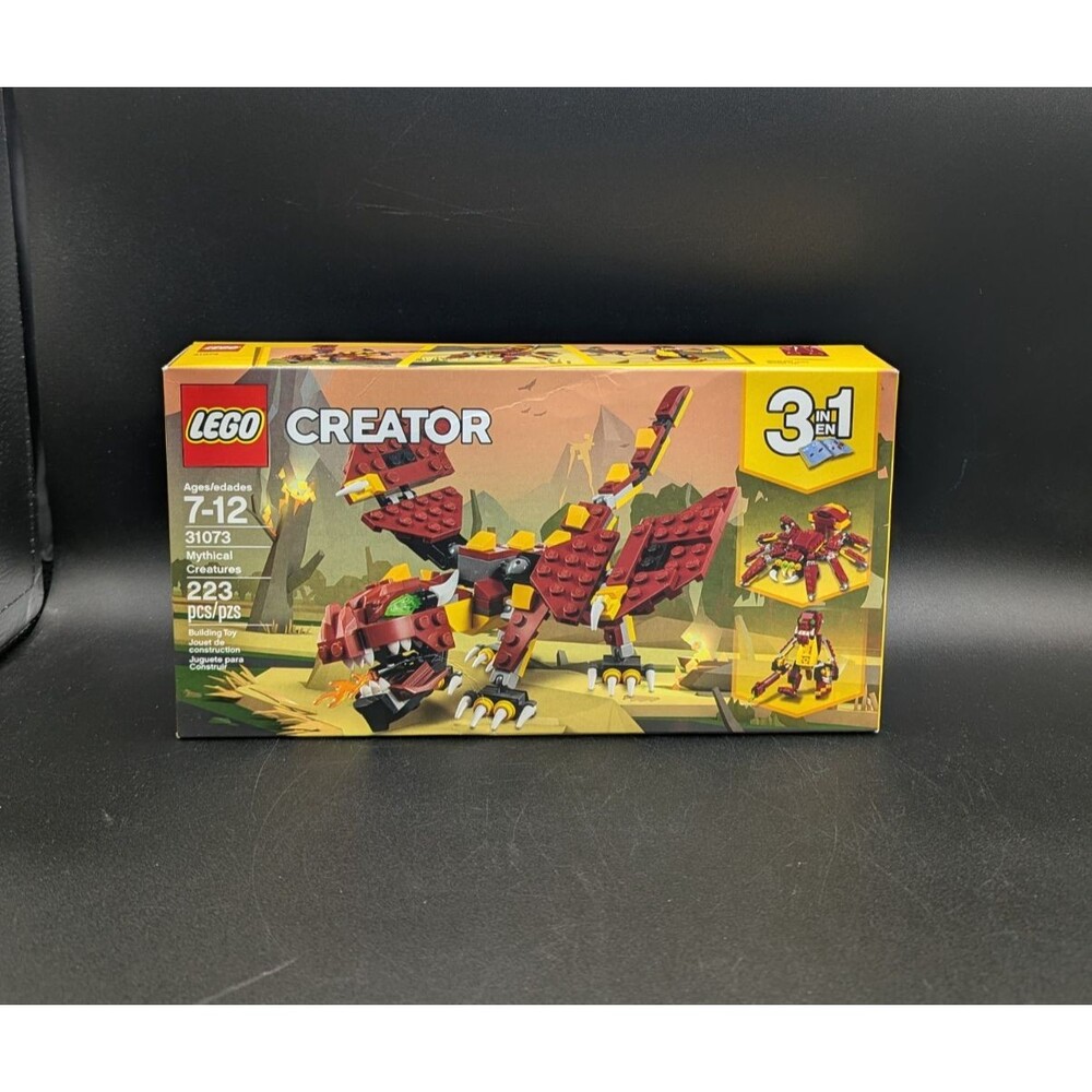 LEGO Creator 31073 Mythical Creatures 3 In 1 Retired 223 Pcs New Sealed
